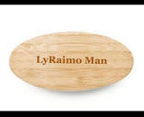 Ly'Raimo Man " Engraved Wooden Beard Brush"