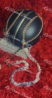 Ly'Raimo Beauty "Ball Purse With Gold Chain"