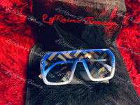 Ly'Raimo Beauty "Blue Rim Shades"