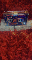 Ly'Raimo Beauty " Square Purse With Color Words"
