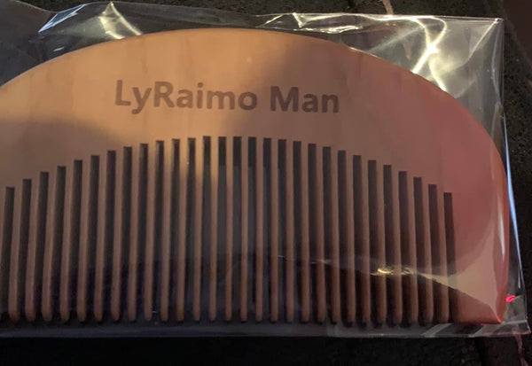 Ly'Raimo Man Beard Wooded Comb